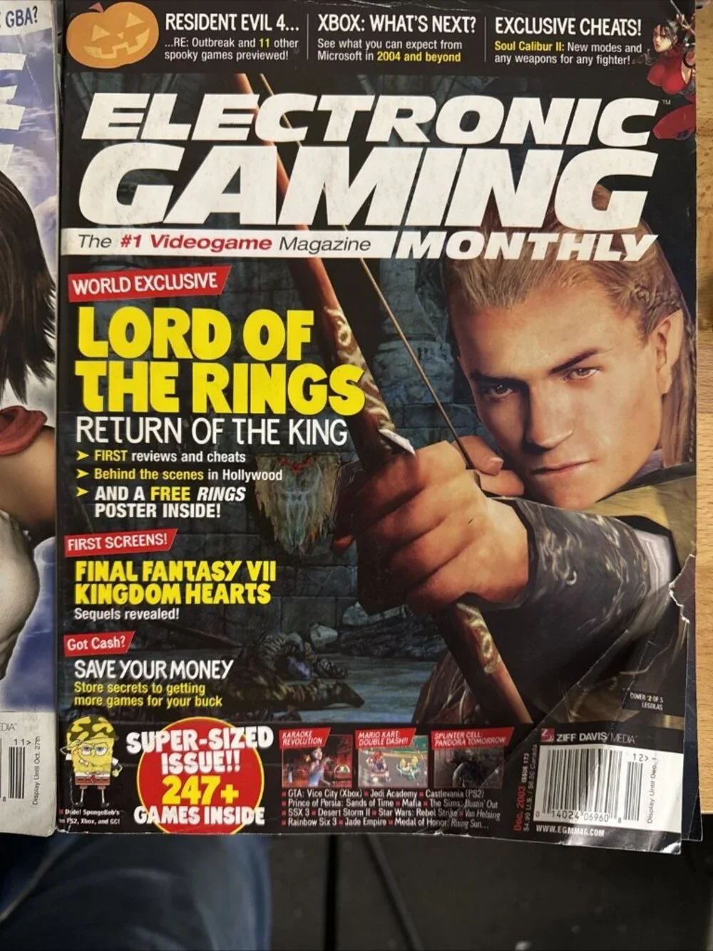 Electronic Gaming Monthly EGM Magazine Lot of 13, 2003 Full Year, Issues 162-173